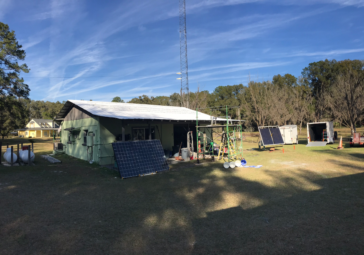 Solar Shop Rebuild 2019 Before PV install